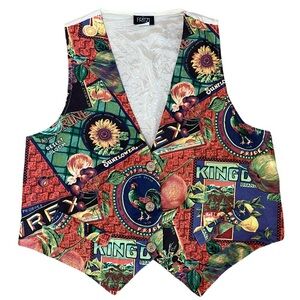 Fritzi Plus Vintage Farmers Market Vest Women’s Size 2X